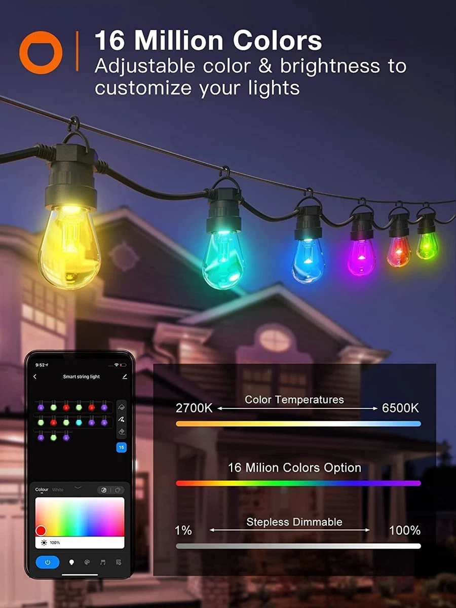 Addlon outdoor 2024 string lights