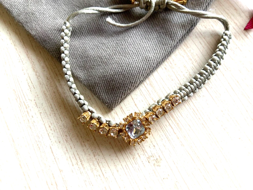 Brazalete Deslizante Ajustable Vince Camuto Estrás Pavimentado Chapado en Oro Talla Única Foto 4 de 4