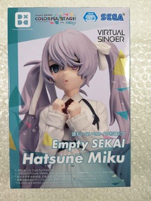 FIGUR (FIGUR) HATSUNE MIKU - LEER SEKAI (15CM) - VIRTUELLER SÄNGER JAPAN NEU (