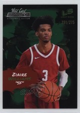 2021 Wild Card Alumination Red Chase - Green /275 Ziaire Williams Rookie RC 0s55. rookie card picture