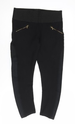 Zara Basic Damen Ankle Leggings schwarz L