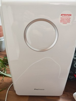 ProBreeze HEPA Luftreiniger 5-in-1 HEPA für Raucherzimmer, 99,97% Filterleistung