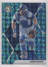 2021 Panini Mosaic Rookie Choice Peacock Mosaic Prizm Sam Huff #205 Rookie RC