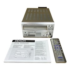 Denon UD-M50 Stereo 3-CD Player Hi-Fi System Remote & Manual Tested Working
