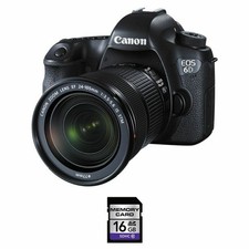 Canon EOS 6D DSLR Camera with EF 24-105mm f/3.5-5.6 IS STM Lens w/16GB Card