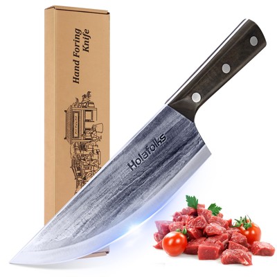 Chef Knife, Anti-Rust Oil Coating Dividing Knife Boning Knife Hand Forged Hig...