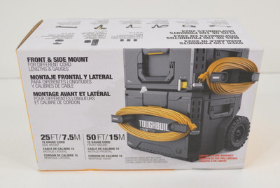 ToughBuilt StackTech Extension Cord Cable Wrap Mount Front or Side for Toolbox