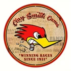 Clay Smith Racing Vintage Aluminum Tin Metal Signs Home Décor 8x8 Wall Hanging