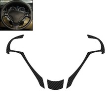 Adesivo bordo pannello volante auto ABS fibra di carbonio per ACURA ILX 16-2022