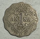1917 British India One Anna — photo from another recent sale