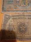 Moroco 100 Francs, 10 Francs. 1944 — photo 2