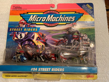 1994 Micro Machines #24 STREET RIDERS INDIAN BMW HARLEY KNUCKLEHEAD very ncie