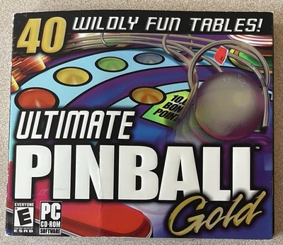 Ultimate Pinball PC CD-ROM 40 Wildly Fun Tables Windows 98/ME/XP