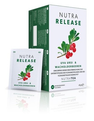 NUTRARELEASE, Blasen und Nierentee für natürliche Entwässerung, Harntee ideal...