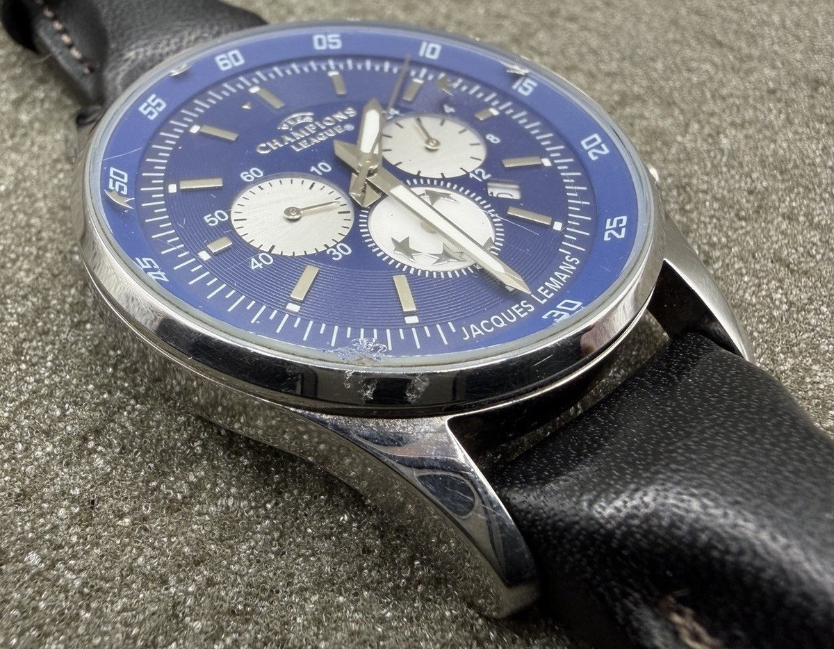 Uefa Champions League Jacques Lemans Watch Model U-32 | eBay
