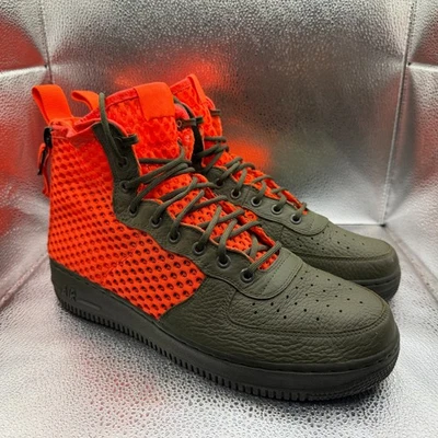 Nike SF Air Force 1 QS Mid Cargo Khaki Crimson for Sale  display picture 2