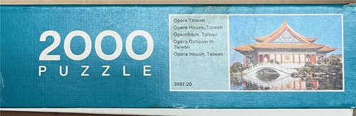 2000 Pieces Jigsaw Puzzle, MB-Puzzle, "Opernhaus, Taiwan" - Picture 5 of 5