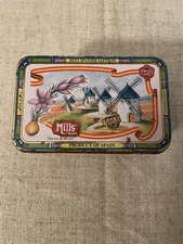 Mills Brand Best Spanish Saffron Tin Safran Espagnol Vintage