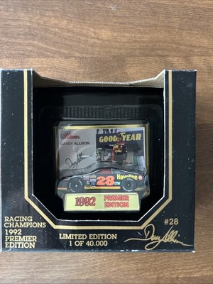 Davey Allison #28 1992 Racing Champions Premier Edition 1/64 Scale NASCAR New