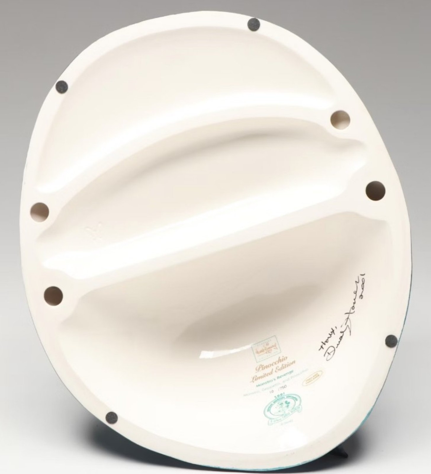 WDCC "Monstro’s Revenge" - Disney's Pinocchio - 10/750  2001 Artist Signed