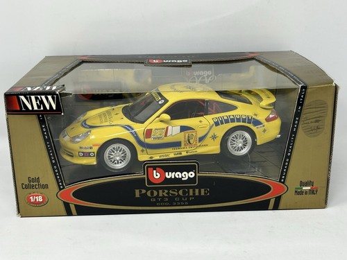 Porsche 911 GT3 Cup 996 – 1/18 – Bburago Gold Collection