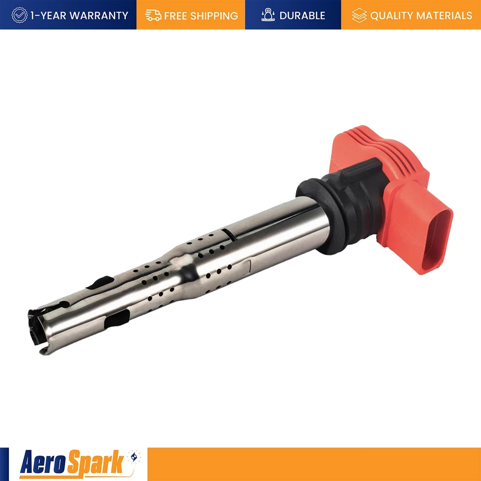 Bobina de ignição e vela de ignição Denso Platinum para 2010-2012 Audi Q5 3.2L V6 UF529 - Imagem 4 de 4