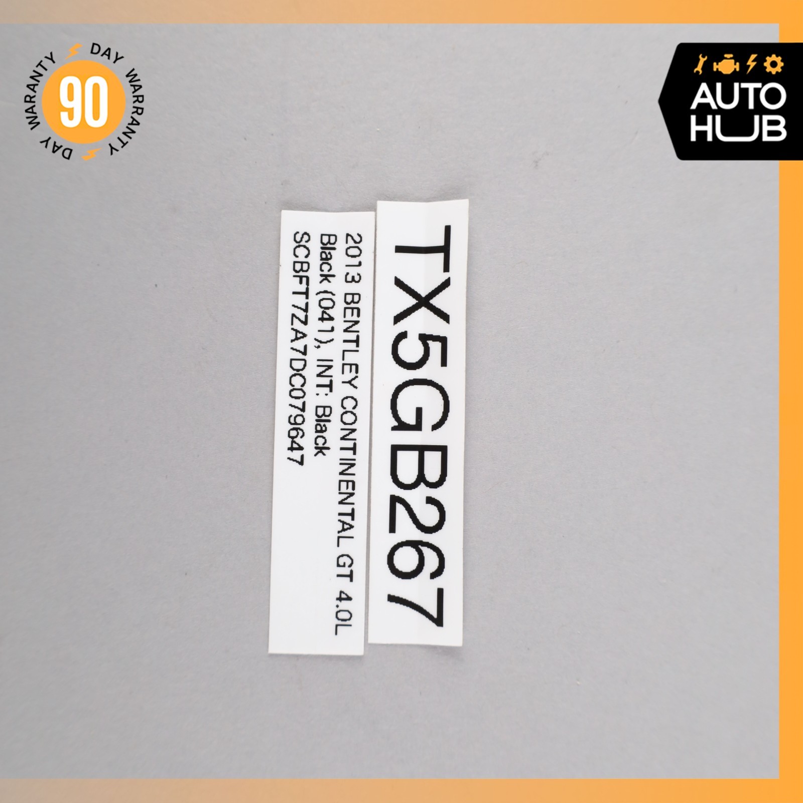 13-18 Bentley Continental GT / RS7 4.0L V8 Left Radiator Cooling Fan Motor OEM