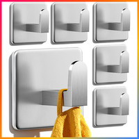 Handtuchhaken Edelstahl Selbstklebend 6Er Set Hohe Tragkraft FüR Bad KüChe