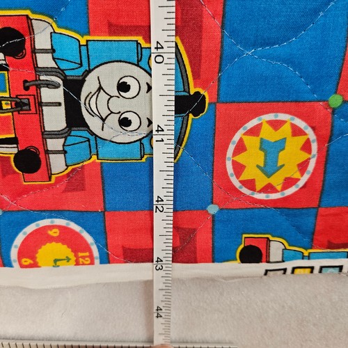 Thomas The Tank Engine Quilt Decke Thomas & Friends Kinder Bettwäsche Blau Rot 43x3 - Bild 4 von 4