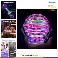 Flying Toy Globe Hover Ball RGB Light Hand Controlled Mini Drone USB