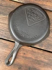 Wagner Ware Cast Iron #3 Pie Logo Skillet