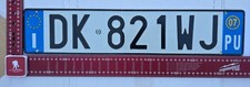 Italy License Plate Italian Number Plate Pesaro And Urbino Travel Memento Marche Italy License Plate Italian Number Plate Pesaro And Urbino Travel Memento Marche