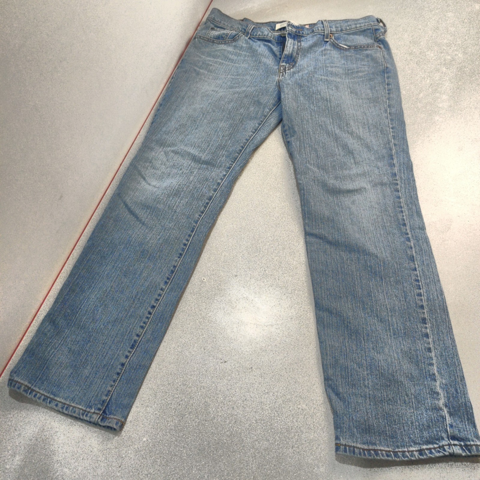 Vintage Levi's 505 Straight Leg Jeans Womens 14M 34x30 Medium Wash Denim MidRise