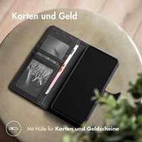 Imoshion LuxuriöSe KlapphüLle Motorola Moto G77 - Dunkelblau