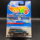 Vintage 1997 Hot Wheels Lumina Van Blue Teal Collector #702