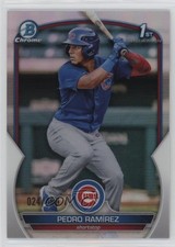 2023 Bowman Chrome Prospects Refractor /499 Pedro Ramirez #BCP-2 yj0