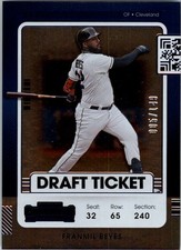 2021 Panini Contenders Draft Ticket Blue #82 Franmil Reyes /149 - BB