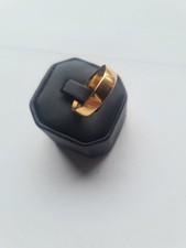 Chester Hallmarked. 18 Carat Gold Wide Wedding Ring.