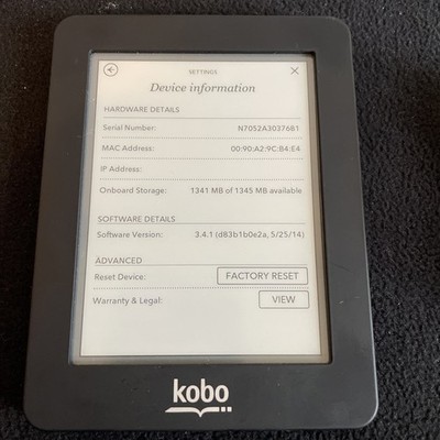 Kobo Mini eReader 5