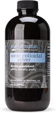 Peaceful Mountain Ionic Colloidal Silver - Natural Silver Supplement for Immune