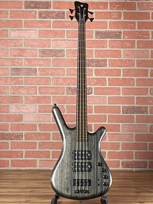 Warwick Pro Series Corvette $$ Electric Bass Guitar - Nirvana Black (w/ Black Ha