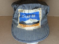 Vintage Santa Southern & Rio Rock Railroad Engineer’s Hat SS & RR RR made In USA