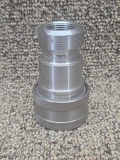 Parker SH6-62: 60 Series 3/4" Female Hydraulic Stainless Steel Quick Coupler