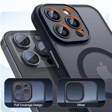 Magnetic Matte Case For iPhone 18 17 16 16e 15 14 13 12 Pro Max Shockproof Case — image 3