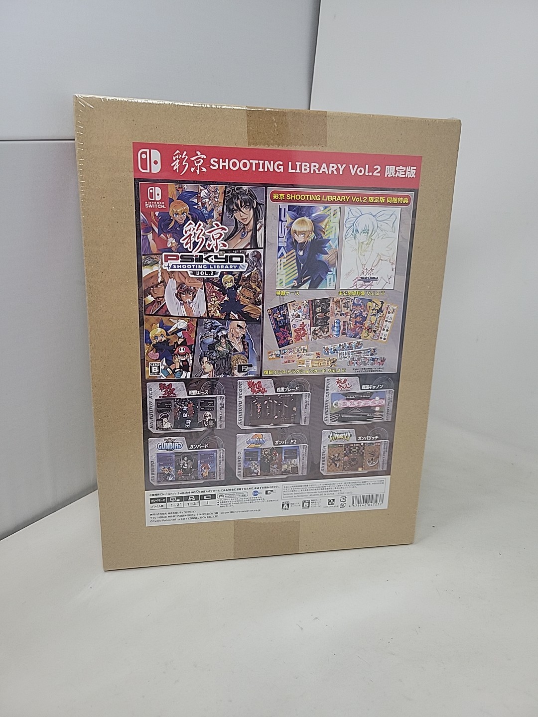 Nintendo Switch Psikyo SHOOTING LIBRARY Vol.2 Limited Edition Sealed