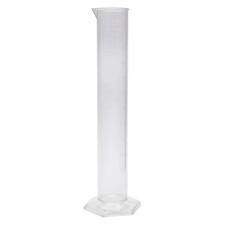 Dynalon 237885 Graduated Cylinder, Clear, Plastic, 500Ml