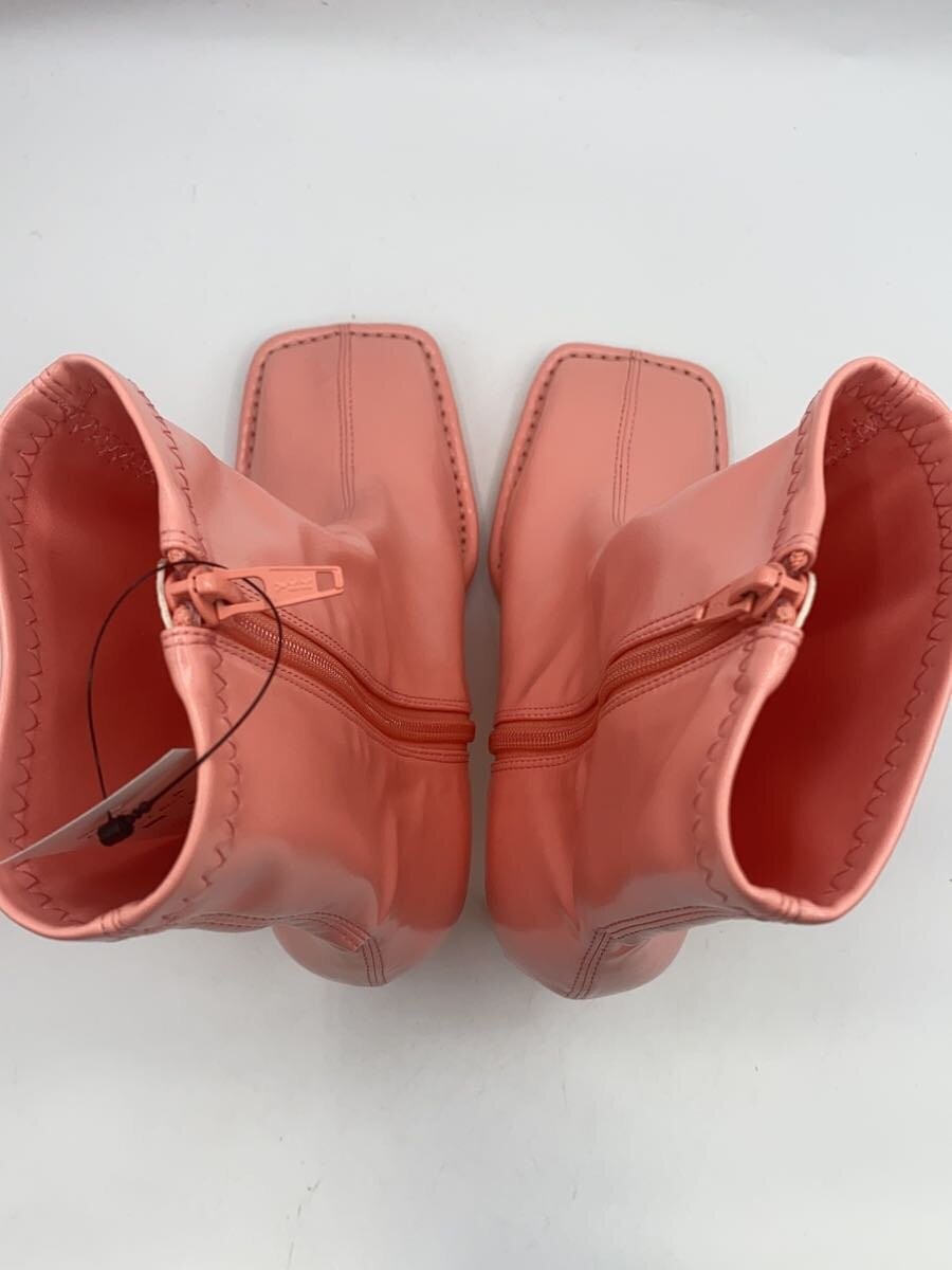 Ameri Und Elastic Short Boots Side Zip Boots M Pi… - image 3