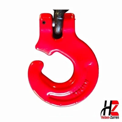 HZ HEBEN-ZURREN Forsthaken Schlinghaken 8-13mm Kuppelschlitzring GK8 EN 1677-2
