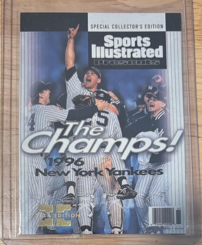 1997 Fleer Sports Illustrated John Wetteland Yankees Champs Extra Edition /500