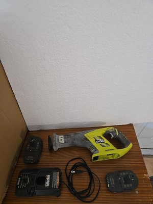 #ad Ryobi 18v P513 Daw With 2 Bat Charger All Working Free Ship $65.00